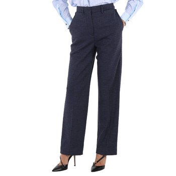 Burberry Ladies Black Aimie Tailored Trousers, Brand Size 12