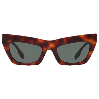 Burberry Briar Dark Brown Square Ladies Sunglasses BE4392U 396673 