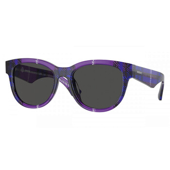 Dark Grey Oval Ladies Sunglasses BE4432U 411387 54
