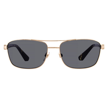 Michael Kors Saint Martin Dark Grey Geometric Men's Sunglasses 0