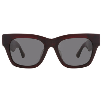 Dark Grey Square Ladies Sunglasses BE4424F 411587 52 Dark Grey Square Ladies Sunglasses BE4424F 411587 52