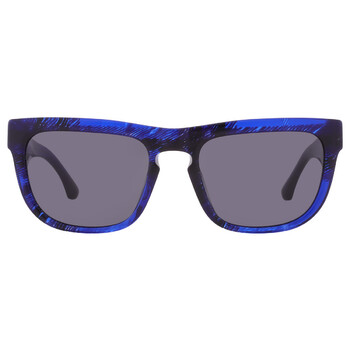 Dark Grey Square Men's Sunglasses BE4431U 411487 56 Dark Grey Square Men's Sunglasses BE4431U 411487 56