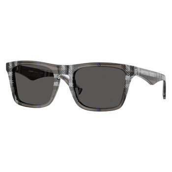 Dark Grey Square Men's Sunglasses BE4434 414787 57