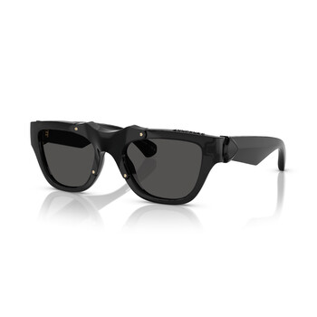 Dark Grey Square Unisex Sunglasses BE4445U 411287 53 Dark Grey Square Unisex Sunglasses BE4445U 411287 53