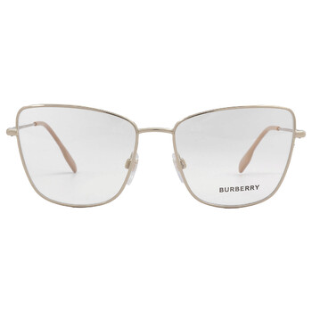 Burberry Bea Demo Cat Eye Ladies Eyeglasses BE1367 1109 55