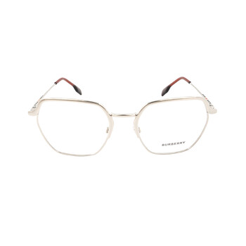 メガネ Burberry Eyeglass Frame BE1361 1109 Charley Gold Burberry 0BE1361 Optical Frame 1109 Gold - eye-oo.com