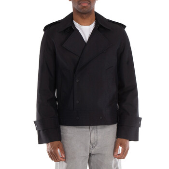 Burberry Double-Faced Wool Jacket, Brand Size 46 ( US Size