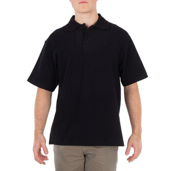 Burberry Knight Motif Cotton Polo Shirt, Size Large 8083600