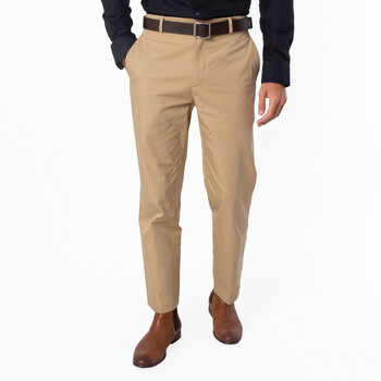 Saint Laurent Relaxed Slim Cotton Pants, Waist Size 33