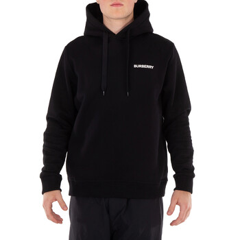 Burberry Cotton Cashmere Embroidered Logo Hoodie, Size XX