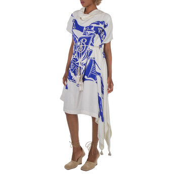 EKD Print Viscose Flag Dress