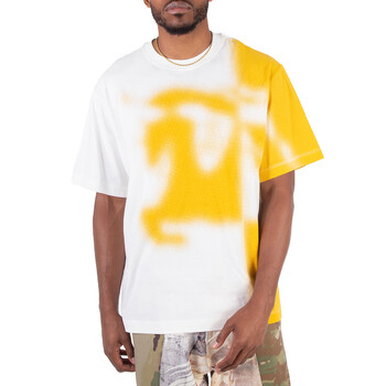 Burberry Rose Graphic And Logo Print T-Shirt, Size Small