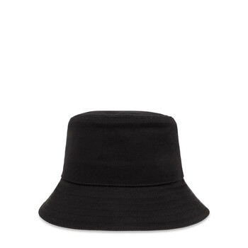 Burberry Ekd-Embroidered Flat Crown Bucket Hat, Size Medium  display picture 1