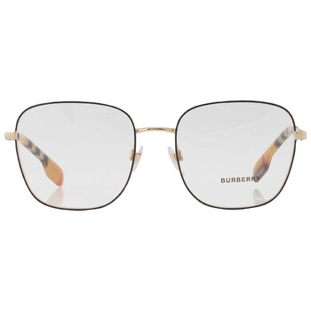 BURBERRY ヒアキャットアイクラス BE1367 1109 Burberry Bea Demo Cat Eye Ladies Eyeglasses BE1367 1109 55