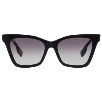 Longchamp Grey Gradient Cat Eye Ladies Sunglasses LO669S 001  display picture 2