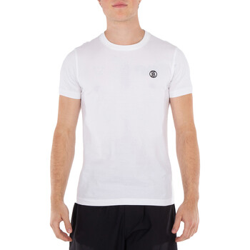 Tシャツ・カットソー JW Anderson JO0202 PG1512 ANCHOR EMBROIDERY T-shirt ANCHOR LOGO CROPPED PANELLED T-SHIRT – JW Anderson