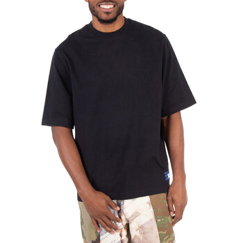 Tシャツ・カットソー Burberry SS24 T-SHIR WITH EKD PATCH (8083593 B7264) Burberry Ekd Logo-Patch Cotton T-Shirt, Size Large 8083593
