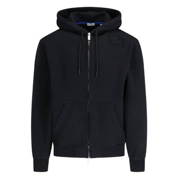 Burberry Equestrian Knight Patch Zip Hoodie, Size XX-Small 8105352