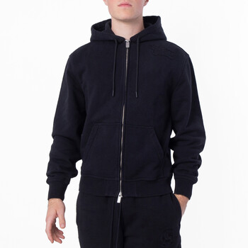 Burberry Equestrian Knight Patch Zip Hoodie, Size Medium 8094617