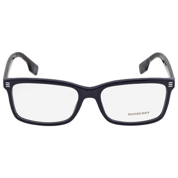 Burberry Brunel Demo Rectangular Men's Eyeglasses BE1344