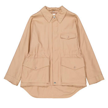 Burberry Backwell Single-Breasted Cotton Jacket, Brand Size