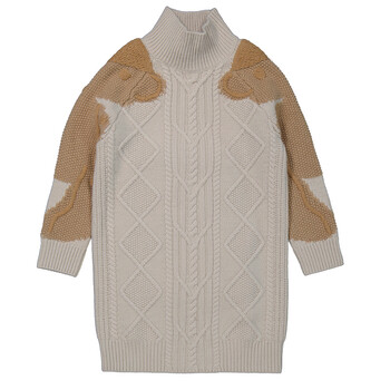 Burberry Girls Thomas Bear High-Neck Knit Dress, Size 4Y 8042343 - Clothing - Jomashop Burberry Girls Thomas Bear High-Neck Knit Dress, Size 4Y 8042343 - Clothing - Jomashop
