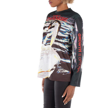 Graphic-Print Long-Sleeve T-Shirt