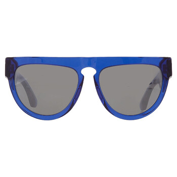 Grey Mirror Silver Irregular Ladies Sunglasses BE4416U 34926G 59