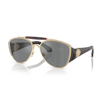 Grey Silver Pilot Unisex Sunglasses BE3161 1109AI 60