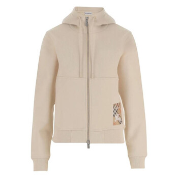 Burberry Kids Gerard Check Wool Hoodie, Size 6Y 8093228