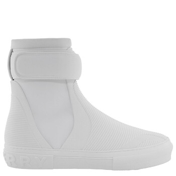 BURBERRY（ⓣⓞⓜⓞ﻿） Burberry Men's Vanilla Beige Knitted Sub High-Top Sock