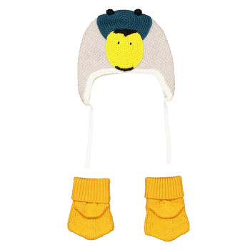 Infant Knitted Wool Duck Two Pieces Set