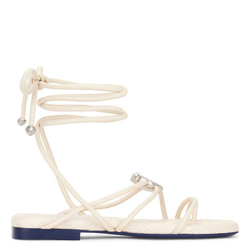 Ivy Shield Leather Sandals