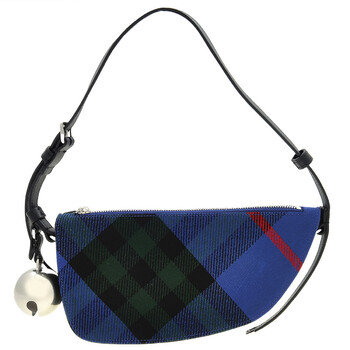 Jacquard Woven Check Shield Sling Bag 8086020