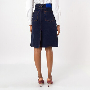 Japanese Denim Midi Skirt