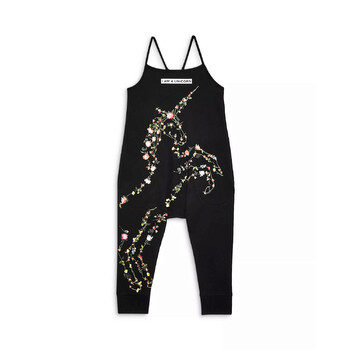 ユニコーンBURBERRY Burberry Kids Aspen I Am A Unicorn Overalls, Size 12M 8038444
