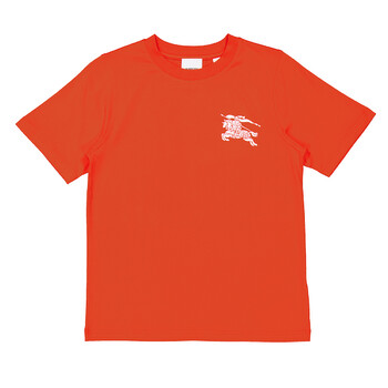 BURBERRY オレンジ ロゴTシャツ 104cm 4y