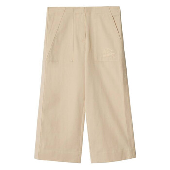 Burberry Kids Carven Cotton-Blend Trousers, Size 8Y 8092503 