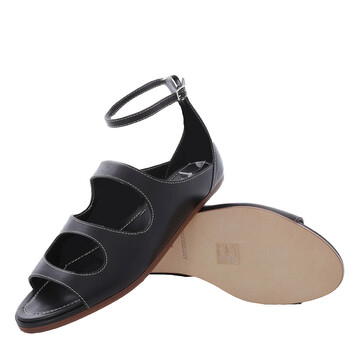 Ladies Black Kiersten Sandals