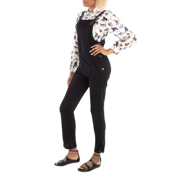 Ladies Black Overalls