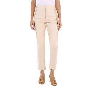 Burberry Ladies Buttermilk Tailored Trousers, Brand Size 6