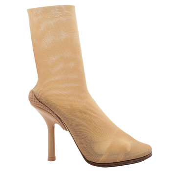 Ladies Gennie Tulle Sock Detail Ankle Boots 8046179 Ladies Gennie Tulle Sock Detail Ankle Boots 8046179