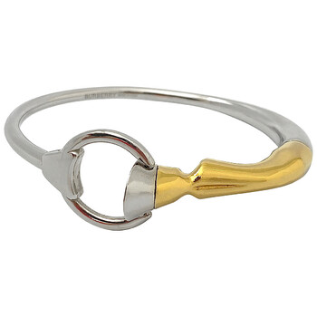 Burberry Ladies Gold and Palladium-plated Hoof and Hoop