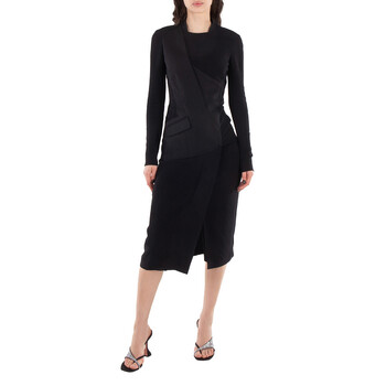 Burberry Corrine Open-Back Dress, Brand Size 0 (US Size 00