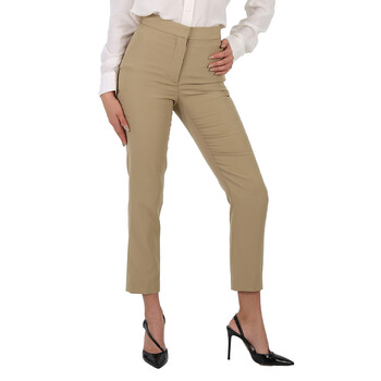 パンツ BURBERRY Straight pants Beige Burberry Check cotton pants in beige - Burberry | Mytheresa