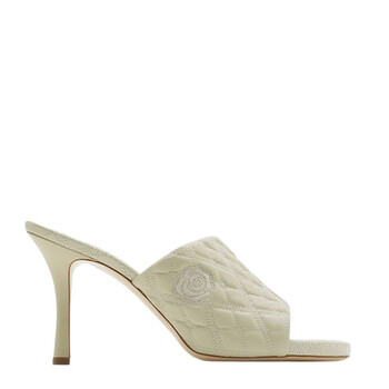 Burberry Quilted Slip-On Lambskin Mules, Brand Size 39 (US