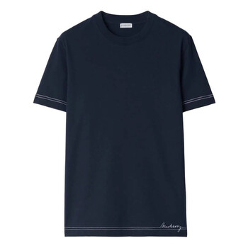 Burberry EKD Stripe Short Sleeve Cotton T-Shirt, Size X-Small