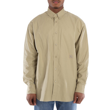 Balmain Embossed-Buttons Straight Hem Shirt, Brand Size 39 (Neck