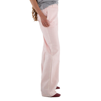 Logo-Patch Flared Cotton Jeans