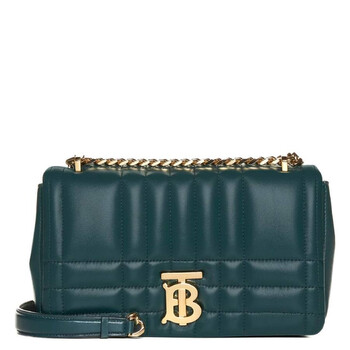 Burberry Mini TB-Plaque Leather Crossbody Bag 8073692